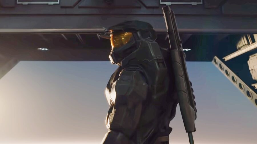 See Master Chief Jump From The Pelican In The Leveled Up Halo Series Trailer